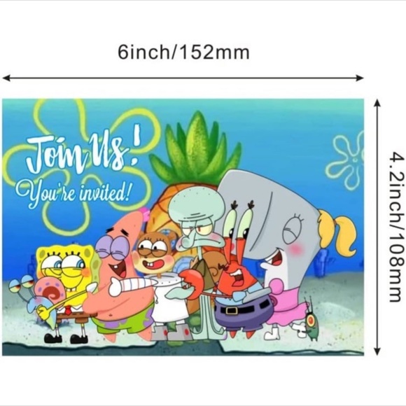 SpongeBob Squarepants | Party Supplies | Spongebob Party Bags ...